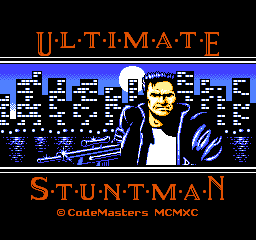 Ultimate Stuntman Title Screen